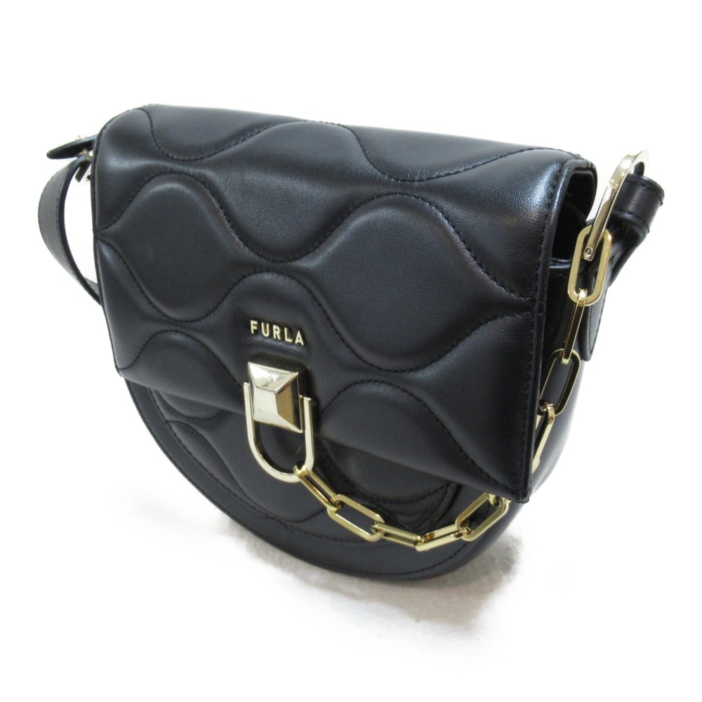 Furla Shoulder Bag Black leather - Picture 3 of 10